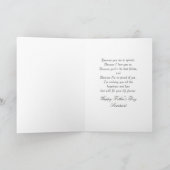 Carte Mari fête des pères - rose élégant (Intérieur)