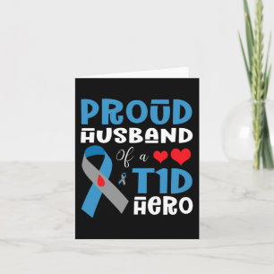 Carte Mari Fière D'Un Héros T1D De Type 1 Diabète Accord