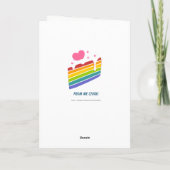 Carte Mari gay Anniversaire (Dos)