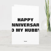 CARTE MARI HEUREUX D'ANNIVERSAIRE (Dos)