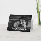 Carte Mari le plus sexy du monde Photo Saint-Valentin (Devant)