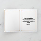 Carte Mari photo Brown et blanc amusant Anniversaire (Intérieur)