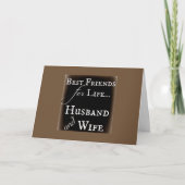 CARTE ***MARI*** POUR NOTRE ANNIVERSAIRE **JE T'AIME** (Devant)