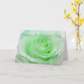 Carte Mari rose irlandais St. Patrick (Fleur jaune)