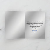 Carte Mari Rose Silver Classy 25e anniversaire (Intérieur)