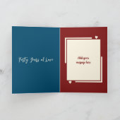 Carte Mari Ruby 40e anniversaire bleu (Intérieur)