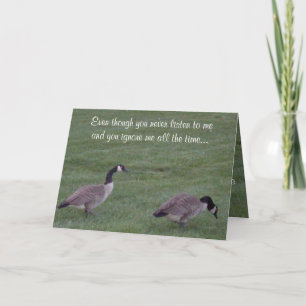 CARTE MARI VOUS N'ÉCOUTEZ JAMAIS FÊTE DES PÈRES