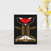 Carte Mariachi Charro Costume Mexicain Pour Cinco De May (Fleur jaune)