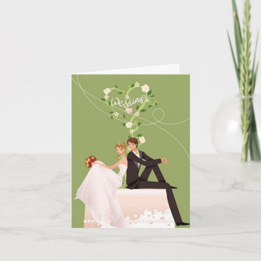 Carte mariage (Devant)