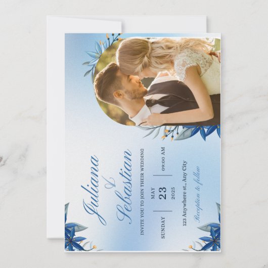 Carte mariage (Dos)