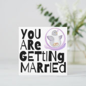 Carte mariage (Debout devant)