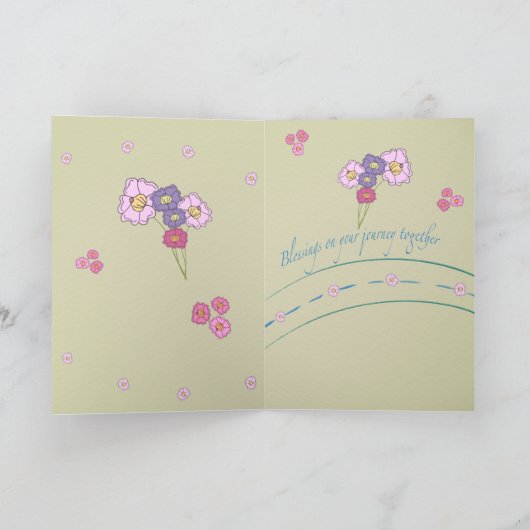 Carte mariage (Intérieur)