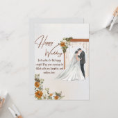 Carte mariage (Devant/Arrière en situation)