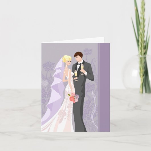 Carte mariage (Devant)