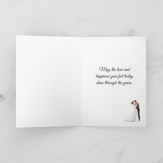 Carte mariage (Intérieur)