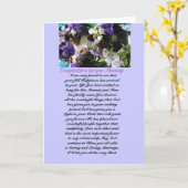 Carte Mariage (Fleur jaune)