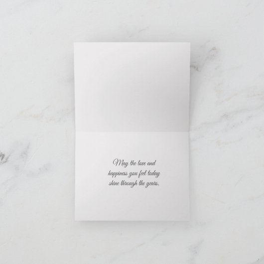 Carte mariage (Intérieur)