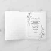 Carte Mariage (Intérieur)