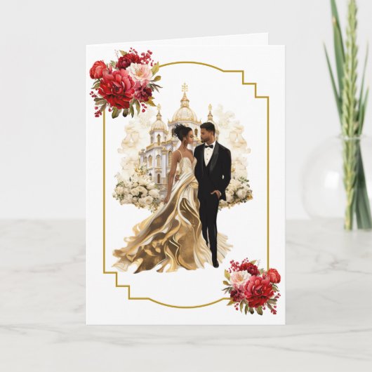 Carte mariage (Devant)