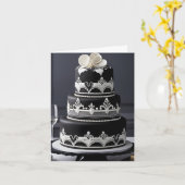 Carte mariage (Fleur jaune)