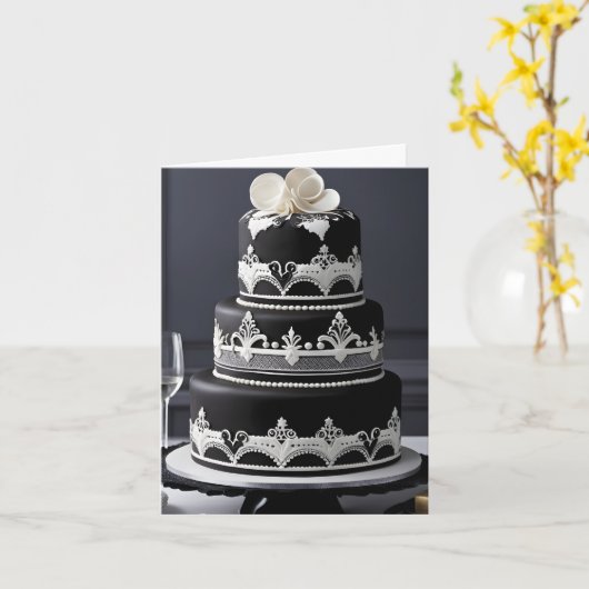 Carte mariage (Fleur jaune)