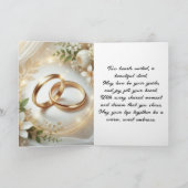 Carte mariage (Intérieur)