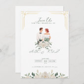 Carte mariage (Devant / Derrière)