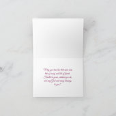 Carte mariage (Intérieur)