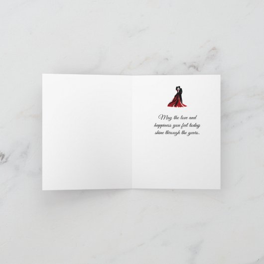 Carte mariage (Intérieur)