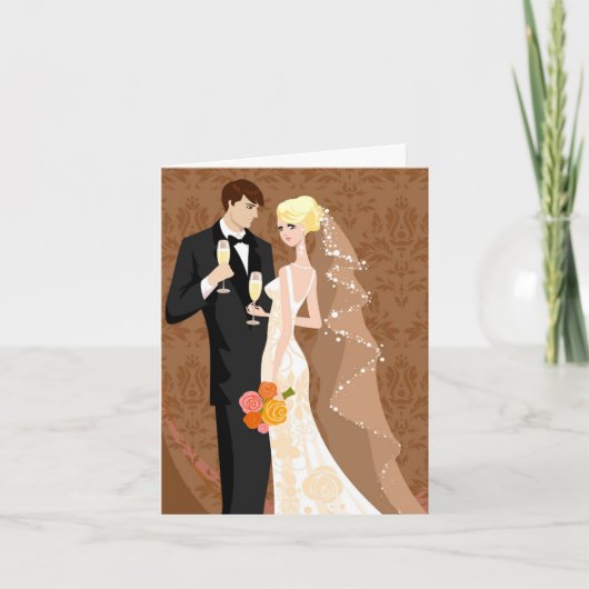 Carte mariage (Devant)