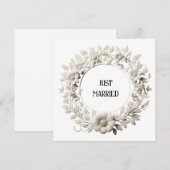 Carte mariage (Devant / Derrière)