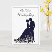 Carte mariage (Fleur jaune)