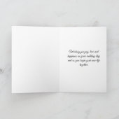 Carte mariage (Intérieur)