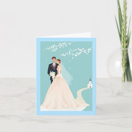 Carte mariage (Devant)