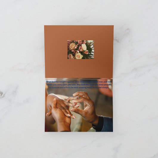 CARTE MARIAGE 1 (Intérieur)