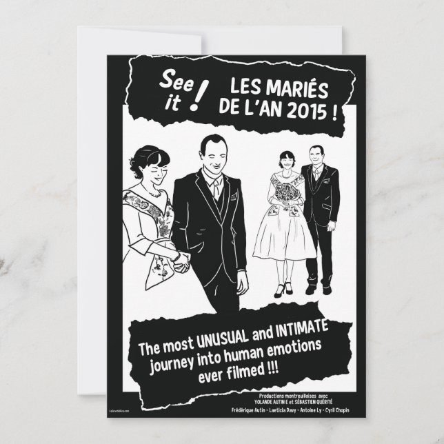 Carte Mariage 2 (Devant)