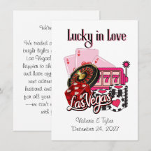 Mariage à Las Vegas sous le signe de la chance