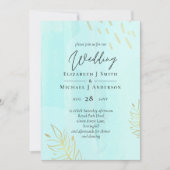 Carte Mariage Abstrait moderne scandinave japonais (Devant)