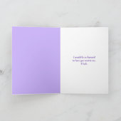 Carte Mariage, accompagnez-moi dans l'allée (Intérieur)