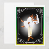 Carte Mariage africain (Devant / Derrière)