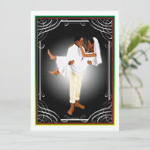 Carte Mariage africain (Debout devant)