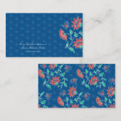 Carte Mariage Aiyana Floral Batik (Devant / Derrière)