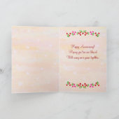 Carte Mariage Anniversaire (Intérieur)