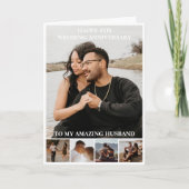 Carte Mariage Anniversaire Photo personnalisée (Devant)