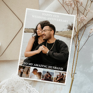 Carte Mariage Anniversaire Photo personnalisée
