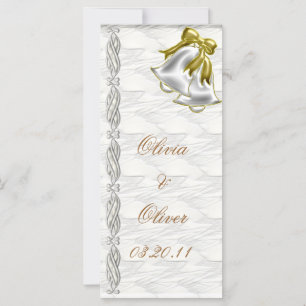 Carte Mariage blanc