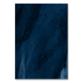 Carte Mariage bleu et or Marine (Dos)