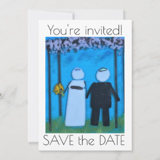 Carte Mariage Blue Sky