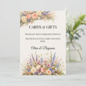 Carte Mariage Champêtre de Luxe (Debout devant)