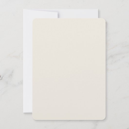 Carte Mariage Chic Botanical Cream Info (Dos)